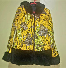 Load image into Gallery viewer, Uju African Prints Fur Jacket
