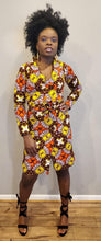 Load image into Gallery viewer, Chichi African Print Wrap Dress
