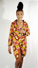 Load image into Gallery viewer, Chichi African Print Wrap Dress
