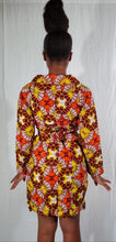 Load image into Gallery viewer, Chichi African Print Wrap Dress
