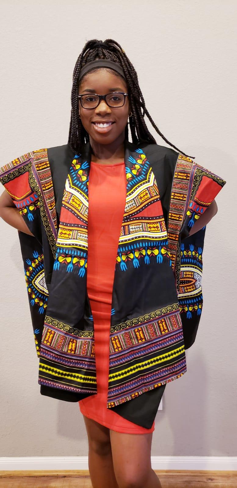 Dashiki Poncho